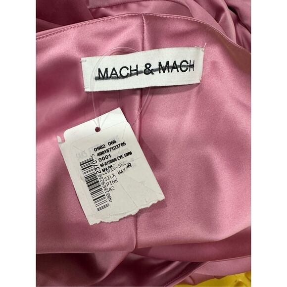 Mach & Mach Silk & Crystal-Appliqué Gown Size 12 $1275 - Picture 10 of 11